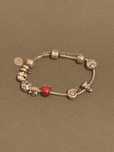 bratara pandora cu 9 charm-uri