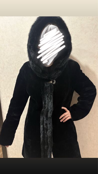 мутон шуба натуральная