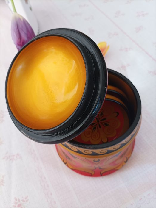 Дървен сет  ХОХЛОМА за декорация или използване