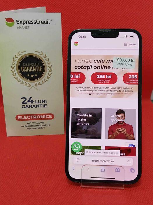 (AG46) Telefon iPhone 14 B.3878 Garantie 2 ani