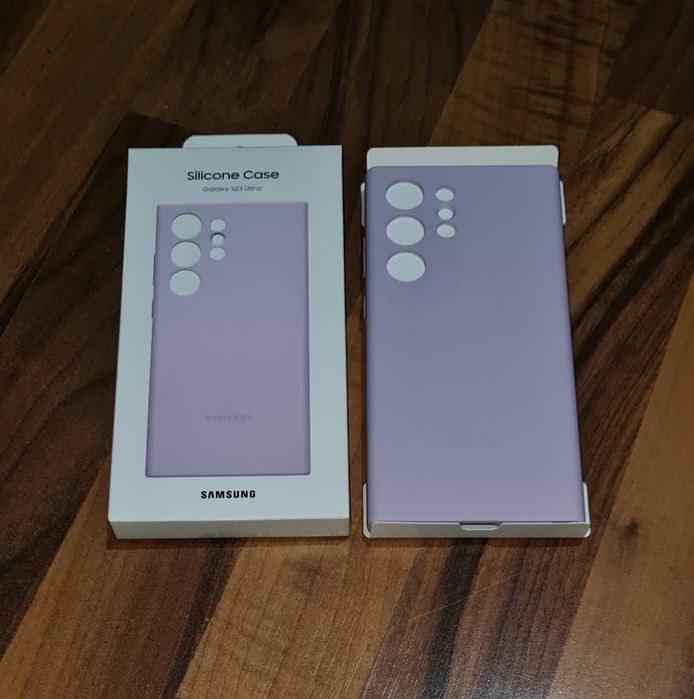 Husa silicon originala Samsung Silicone Case Galaxy S23 Ultra S918