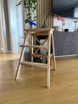 Scara lemn masiv pliabila ikea