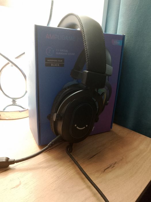 срочно игровые наушники fifine h6