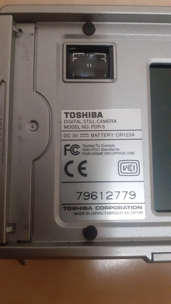 Aparat Toshiba PDR-5