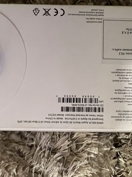 *ЧЕРЕН ПЕТЪК* apple watch (GEN 2) 44MM