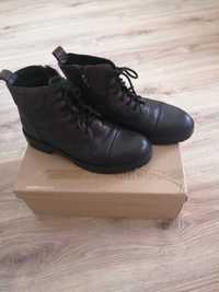 Турецкие ботинки от "Anemone" р-р 37 натуральная кожа. Утепленные.