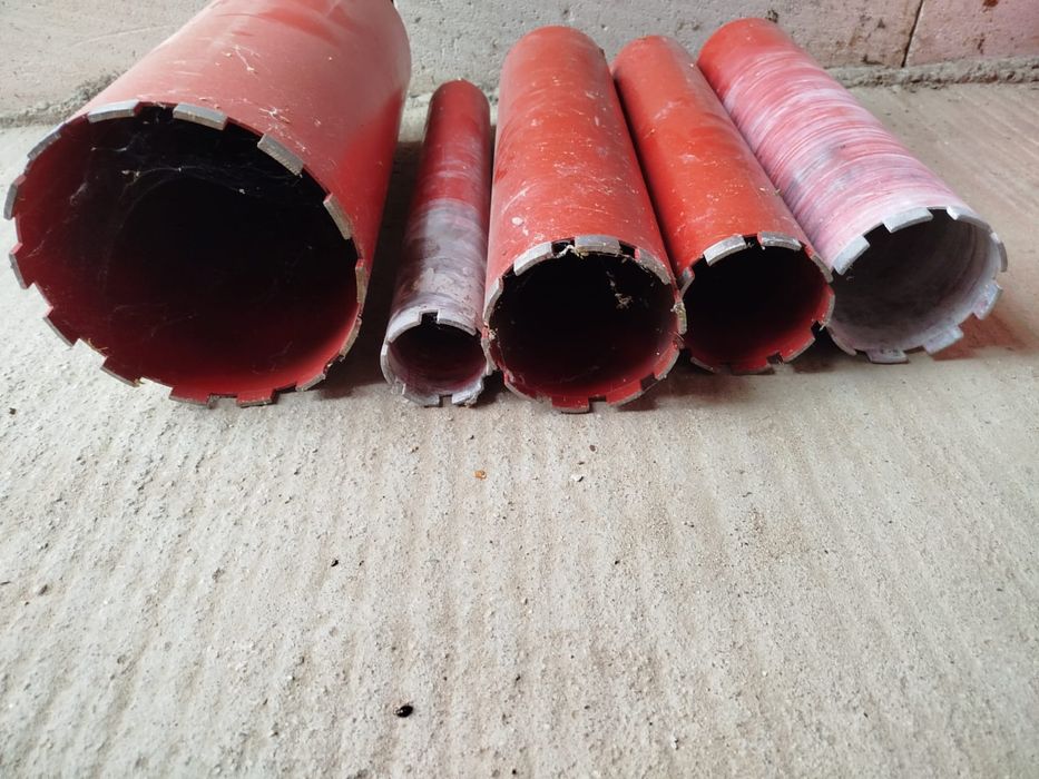 Mașină carotat ENERGO + set carote diamantate