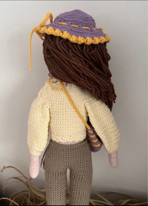 Papusa Amigurumi-crosetata manual