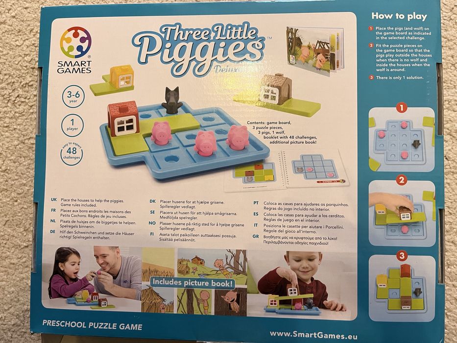 Joc Smart games - cei trei purcelusi