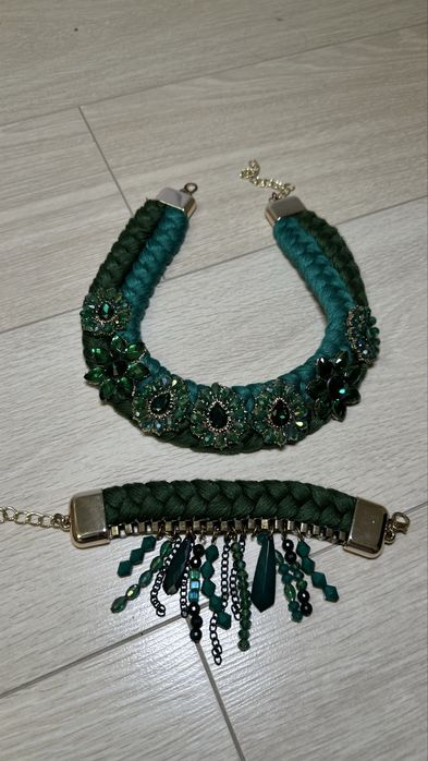 Набор ожерелье и браслет