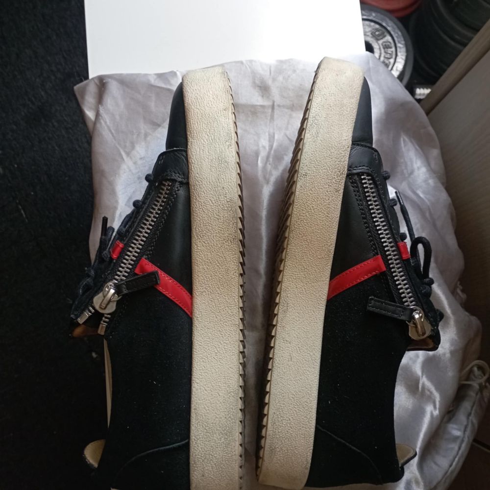 Giuseppe Zanotti Low Stripe Zipped мъжки обувки, 270лв , ТОП!!!