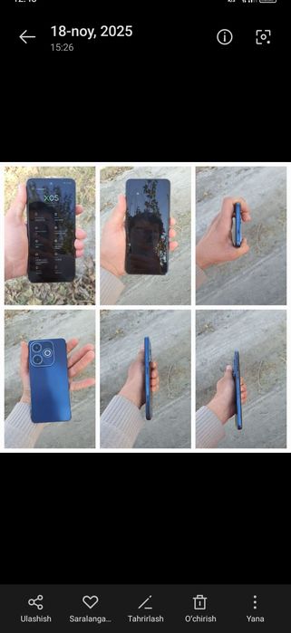 Infinix Hot 40 i abmen iphone 7+ yoki 8