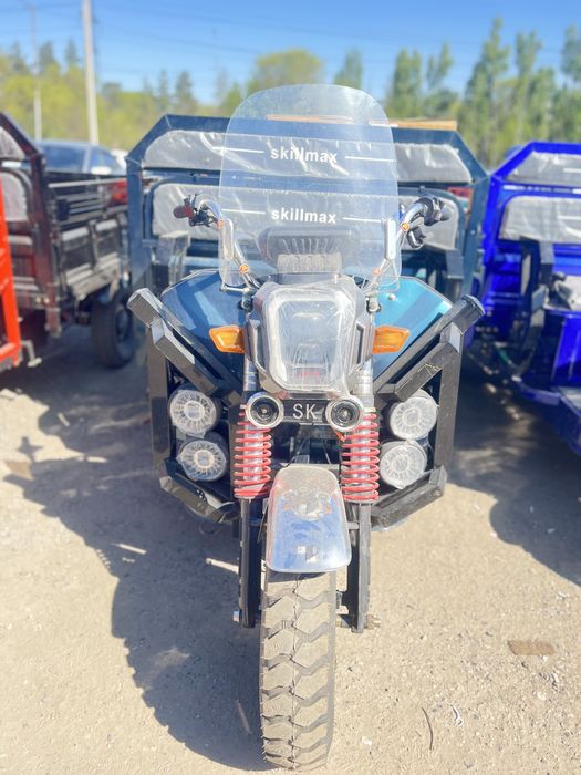 Трициклы электрические,бензиновые с кабиной и без