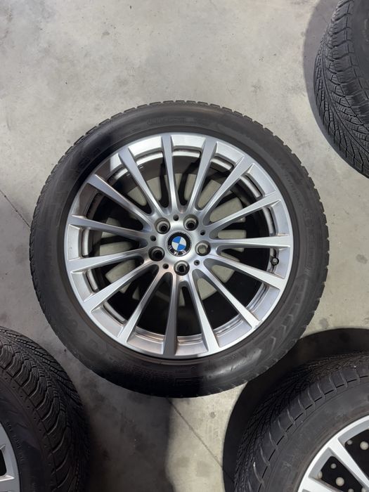 Jante aliaj BMW G30 r18 + anvelope iarna