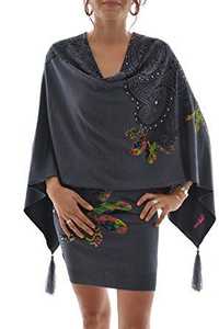 Set rochie si poncho DESIGUAL, superb!