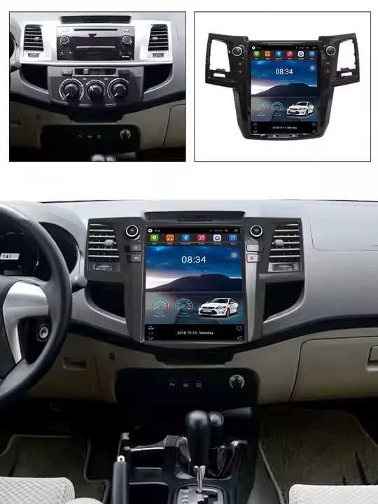 Toyota Hilux 2007 - 2015 Tesla Android Mултимедия/Навигация