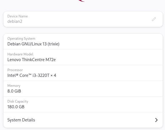 MiniPC Lenovo ThinkCentre M72e Tiny