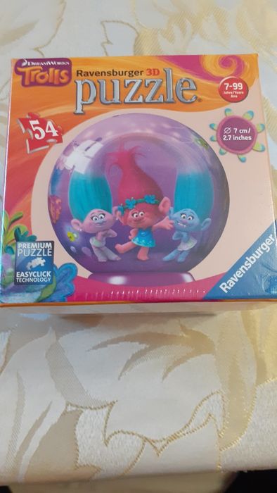 3D пъзел "Тролчетата"