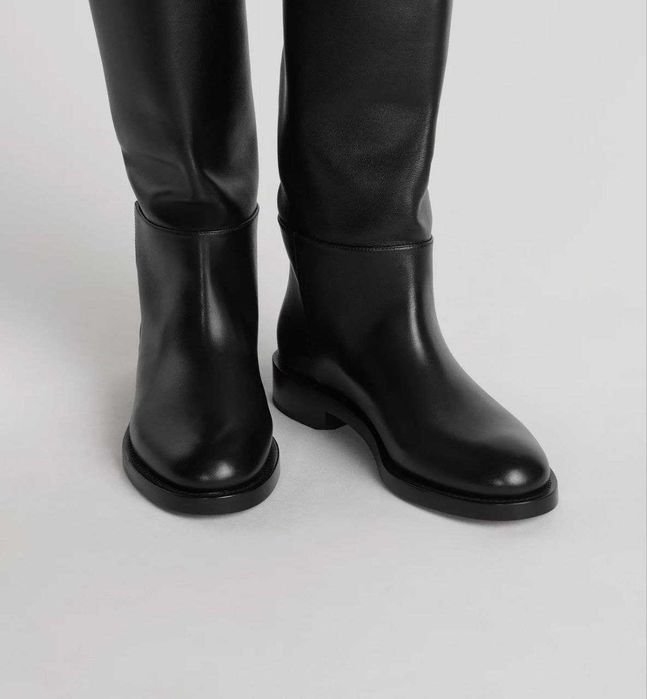 Ботуши високи DIOR Boot 100% кожа