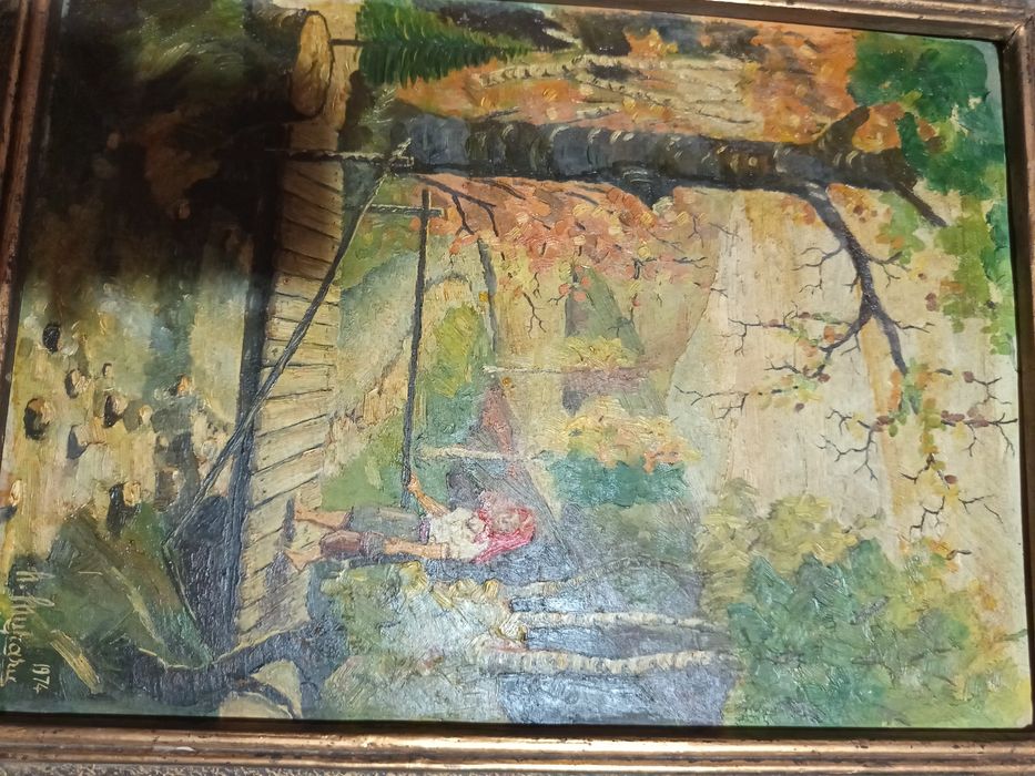 Vind pictura ulei de Vasile Muraru cunoscut pictor contemporan.