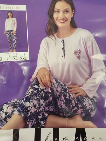 Новоо зареждане дамски пижами уникални модели памук интерлог