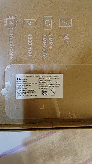 Tableta 10.1 inchi Vodafone VFD1300 cu 4G