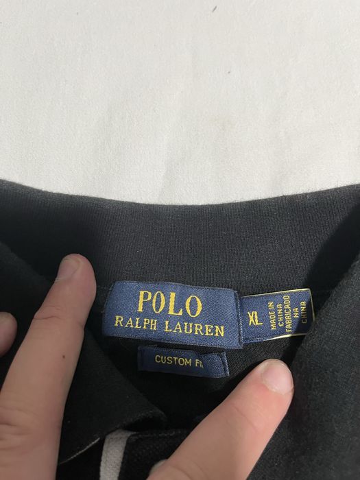 RALPH LAUREN!! Tricou polo Ralph Lauren Tokyo negru