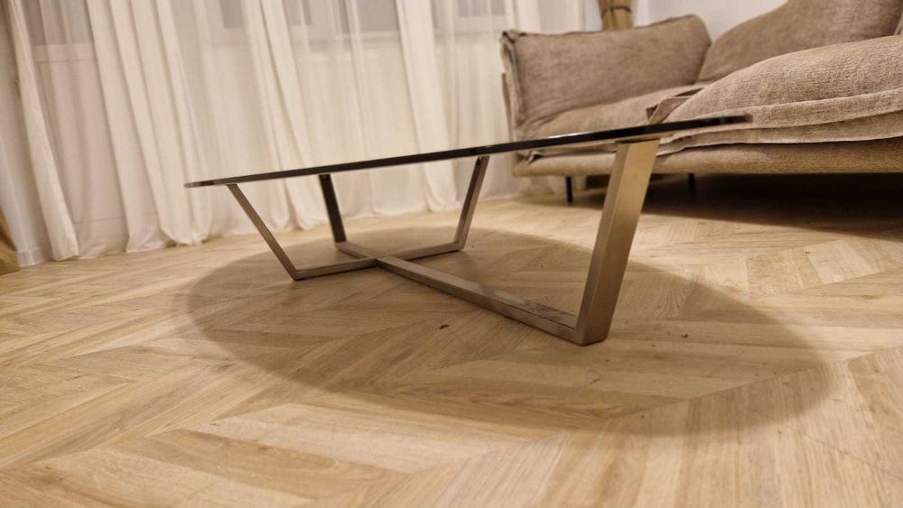 Masa sticla securizata Natuzzi Italia