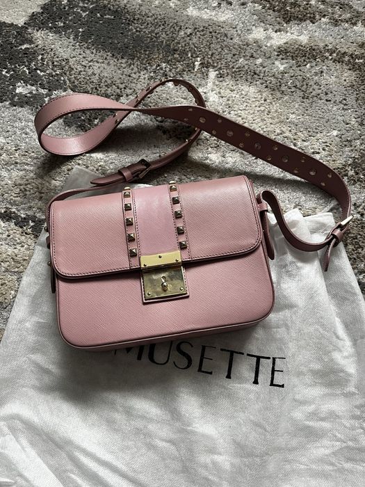 Geanta piele Musette