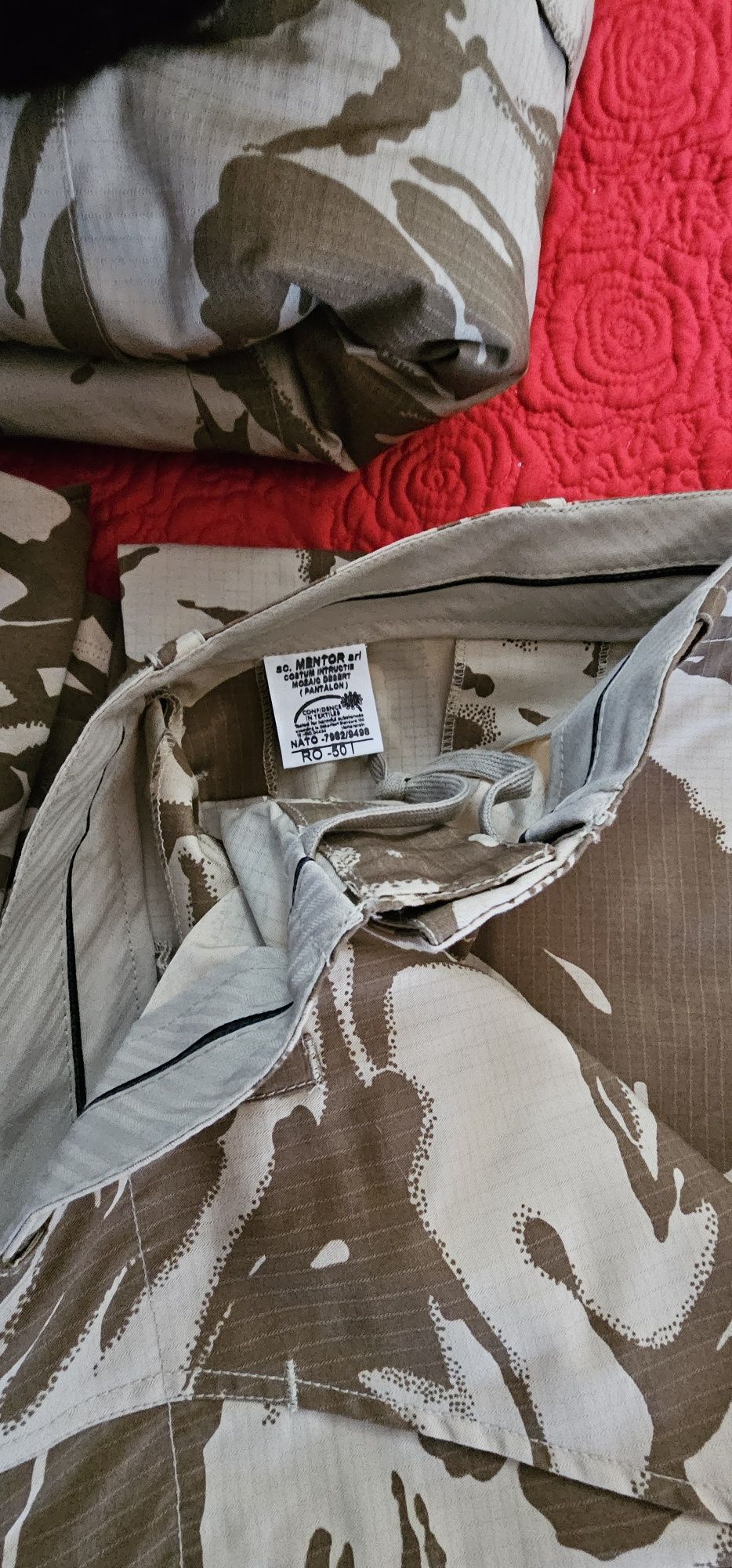 Scurtă combat desert ,pantaloni,camașe,tricou,căciulă