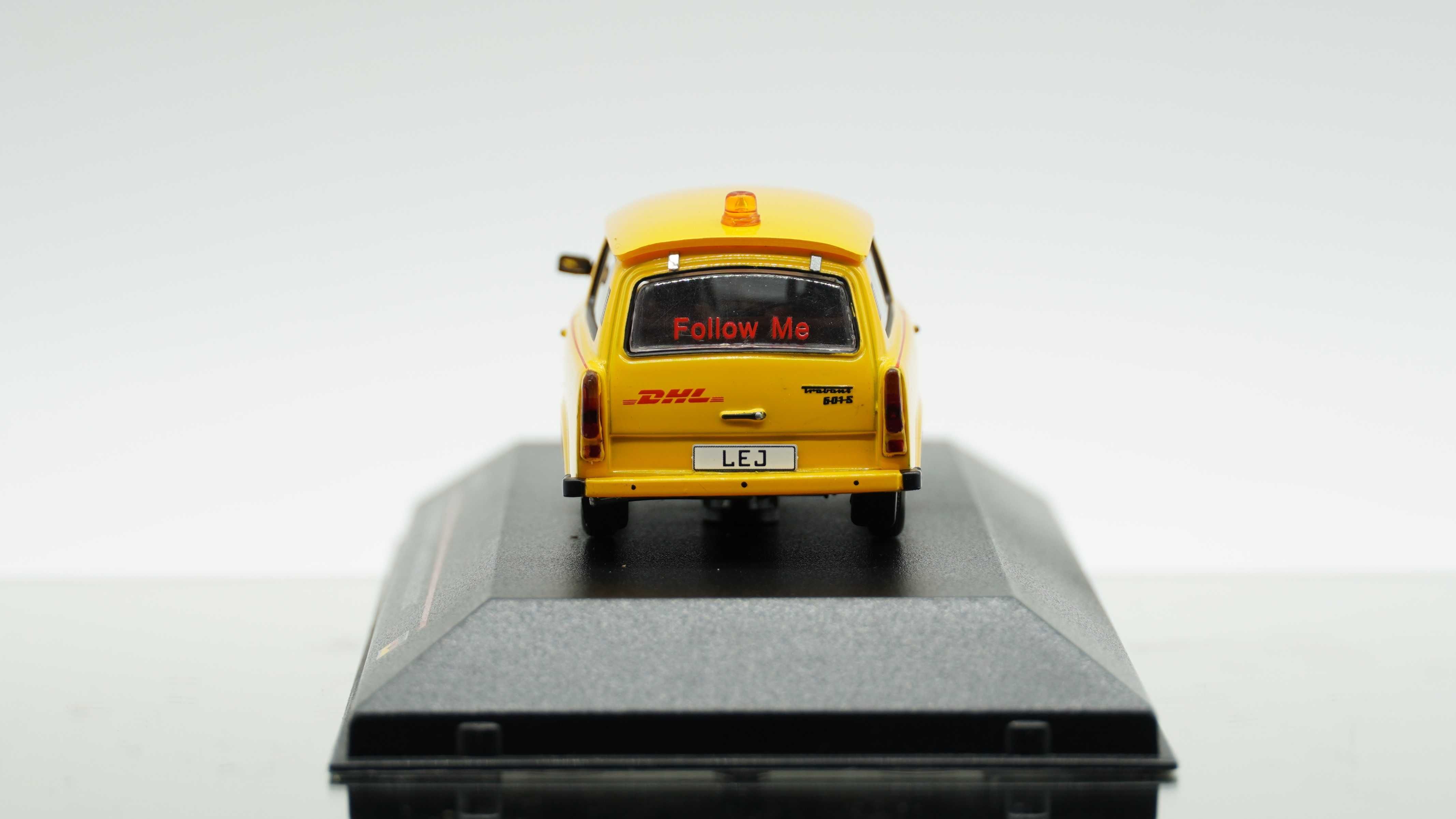 2001 Trabant 601S  - Follow Me DHL Hub Leipzig - Ist Models 1/43
