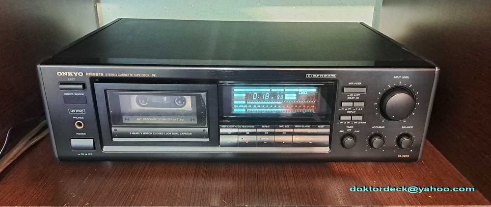 cass deck Onkyo Integra TA-2870