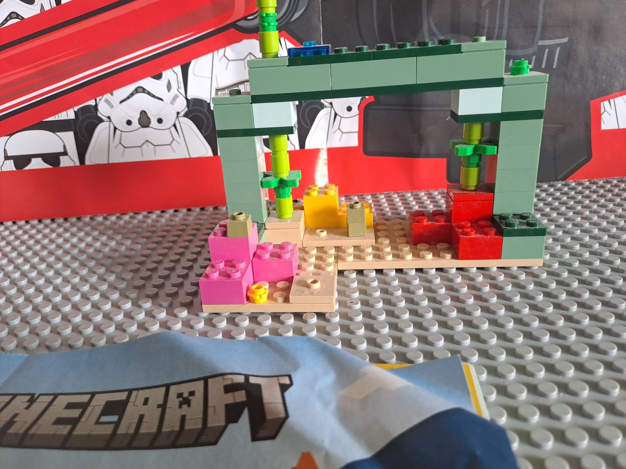 Lego minecraft 21180