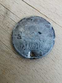 Стара сребърна монета 1768