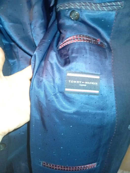 Sacou Tommy Hilfiger original – mărimea 48, bleumarin