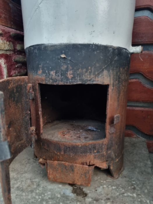 Boiler cu inclzire pe lemne 150L
