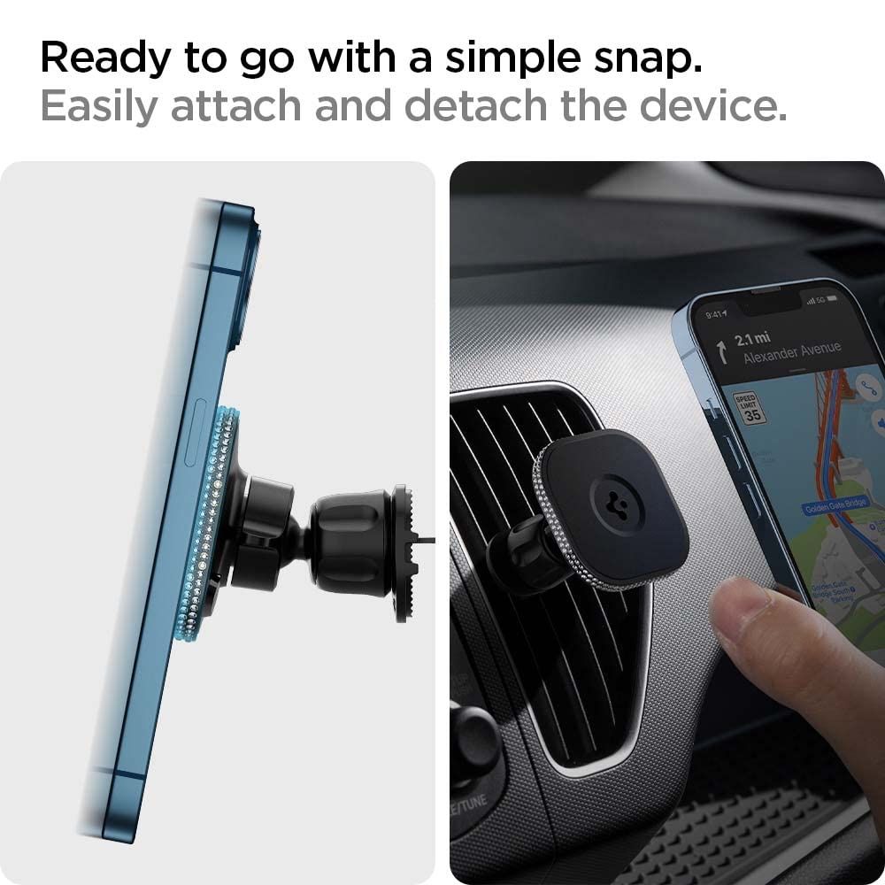 Spigen OneTap Bling MagSafe стойка за кола/176 Bling кристали/iPhone