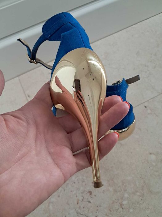 Sandale Zara albastre