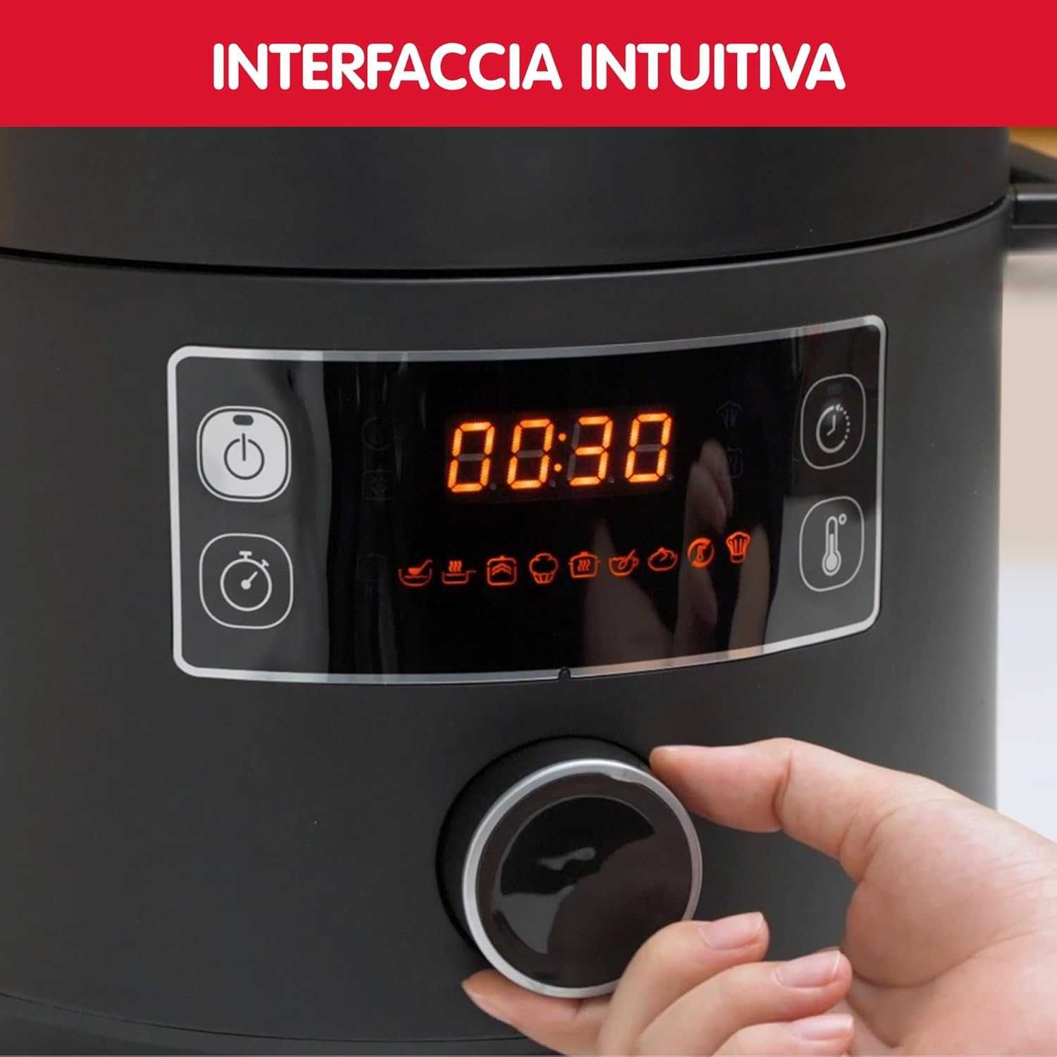 Мултикукър Moulinex Turbo Cuisine CE7548 1090W 10 автоматични програми