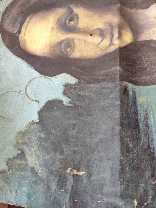 Стара картина на Мона Лиза/маслени бои