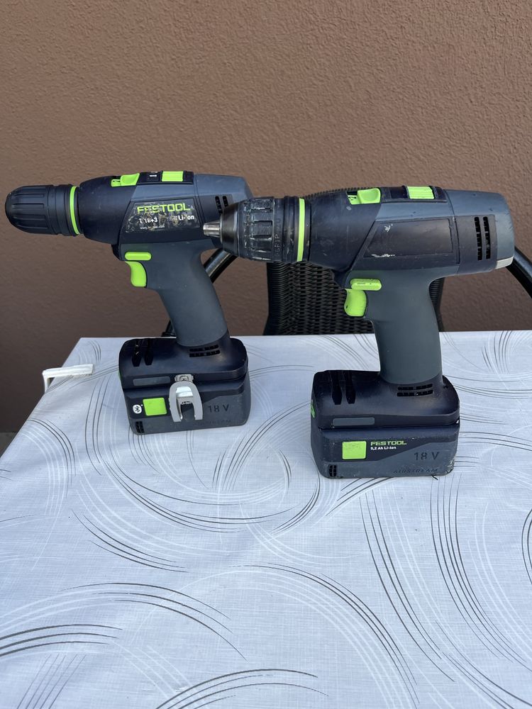 Акумулаторен винтоверт FESTOOL T 18+3