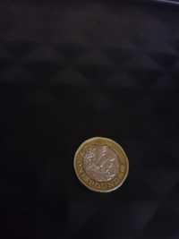 monedă one pound de colecție