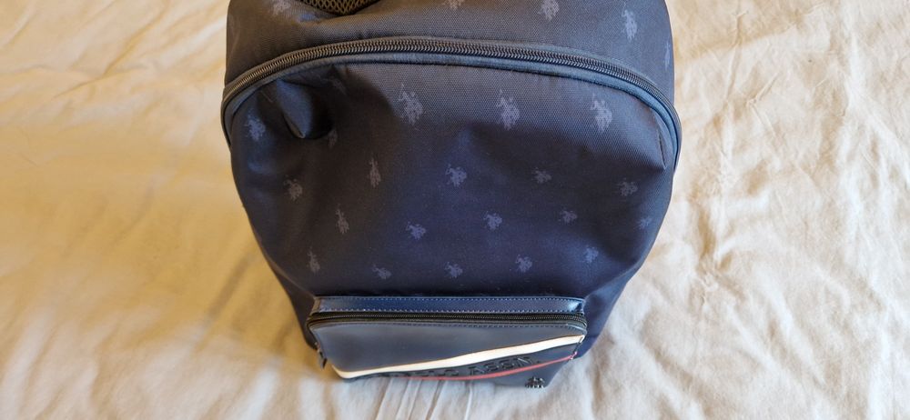 Geanta U.S. Polo Assn albastra noua