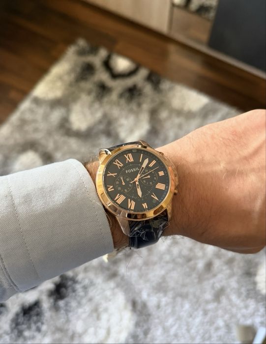 Ceas auriu pentru barbati,marca Fossil