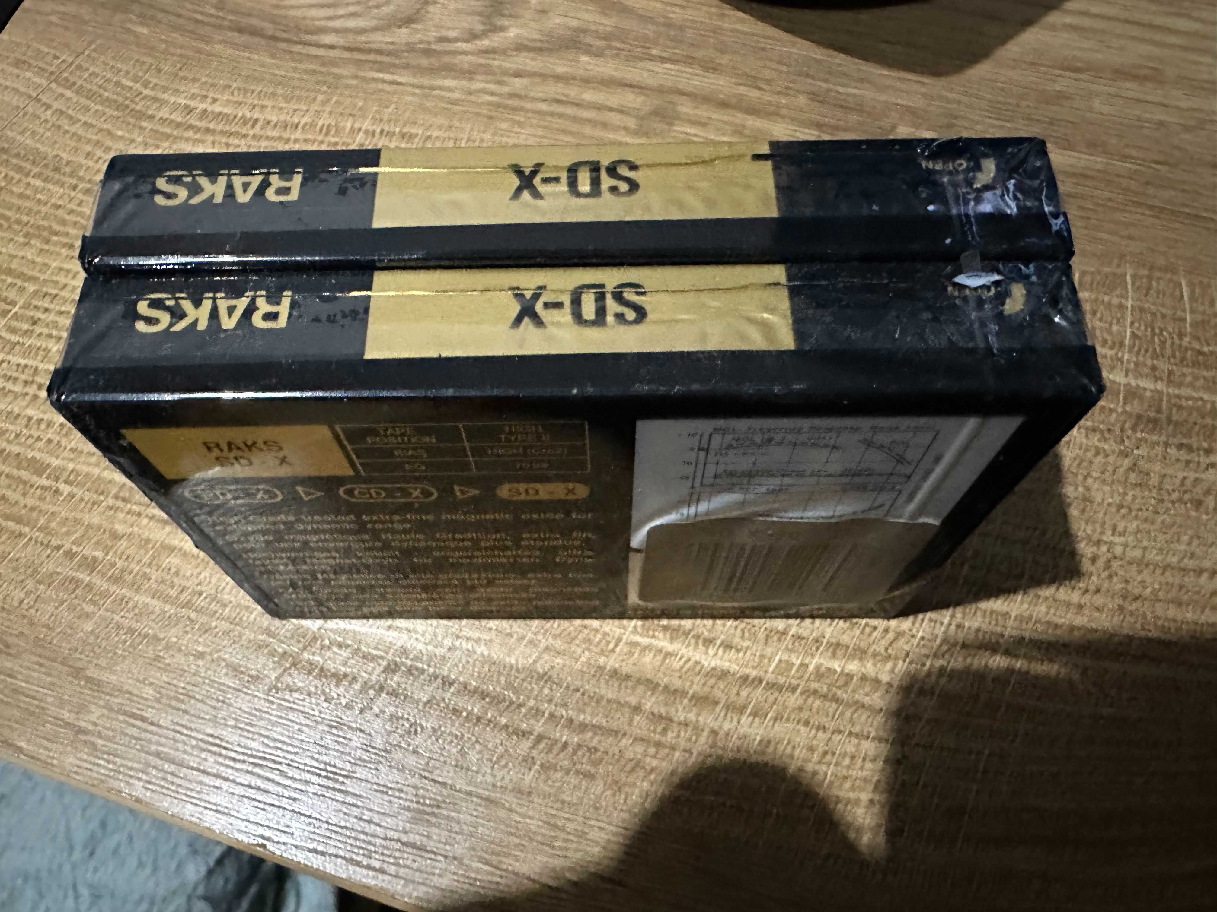 Нови Аудио касети RAXS SD-X - 90 мин.- хром