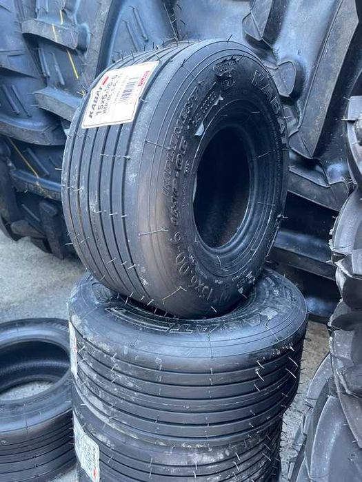 Anvelope noi cu garantie 15x6.00-6 KABAT de tractor grebla
