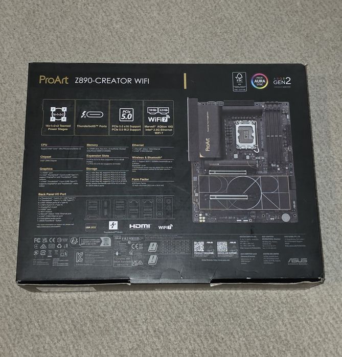 Placa de baza ASUS ProArt Z890-CREATOR WIFI, Socket LGA1851