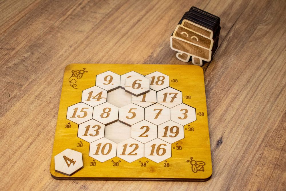 Дървен Пъзел Математически Кошер - Аристотел