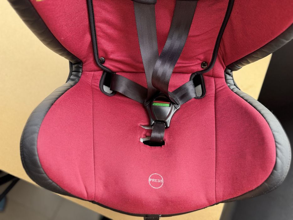 Scaun auto SPS ISOFIX Lorelli Aviator, 0-36 Kg, rot 360, Negru/Rosu