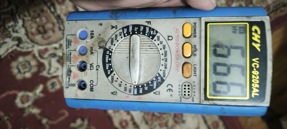 Tester tok olchovchi